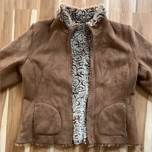 Reversible Suede Coat